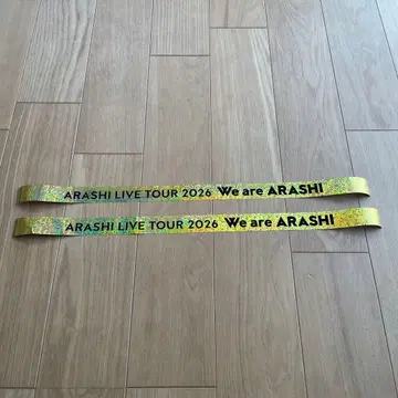 ARASHI LIVE TOUR 2026 홀로그램 리본 금