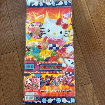 지역 한정 키티 후쿠오카 하카타 돈타쿠 핸드 타월