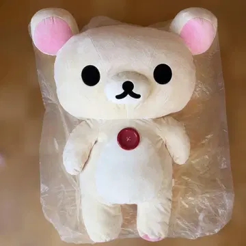 코리락쿠마 흐물흐물 봉제 인형 특대형 산엑스 약 90cm