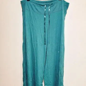 [하자품] 길리언 & 오마리 파자마 팬츠 룸웨어 터콰이즈 L