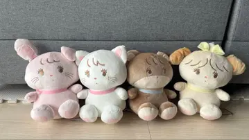 mikko 캐릭터 프라이스 마슈못치 봉제 인형 4세트