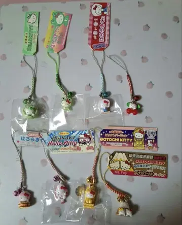 지역 한정 키티 스트랩 8개 세트