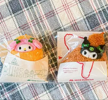 세트 모스버거 마이멜로디 쿠로미 마스코트 너겟 모스치킨