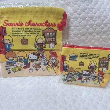 산리오 캐릭터즈 초레어 복조리 파우치 키티 키키라라
