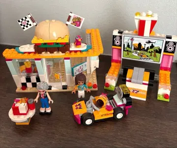 LEGO 프렌즈 하트레이크 그랑프리 '햄버거 샵'