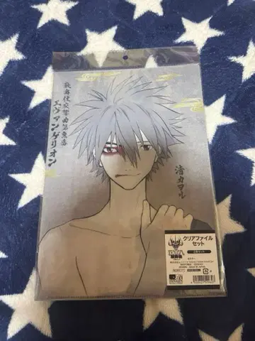 에반게리온 클리어 파일 세트 에바 페스티벌 가부키 미사용