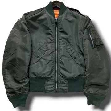 ALPHA 80s USA제 L-2B 플라이트 자켓 세이지 그린 S