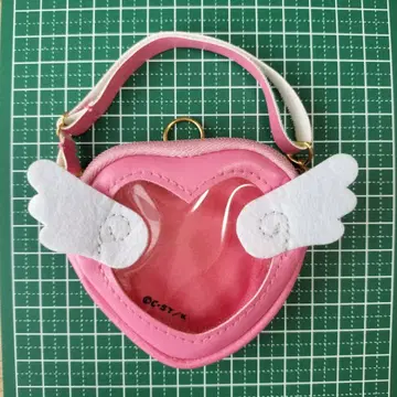 CC 사쿠라. 카드캡터 사쿠라 사쿠라의 하트 백팩 캔뱃지용 미니백