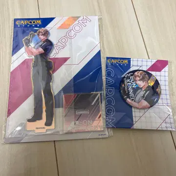 레온 바이오하자드 홀로그램 아크릴 스탠드 실타 치세 캡콤