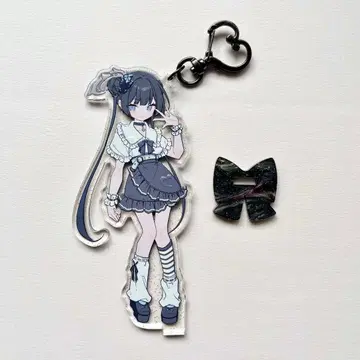 지뢰계 아크릴 스탠드 키링 2way 새상품급