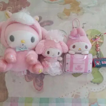 마이멜로디 봉제 인형 마스코트 산리오 공식