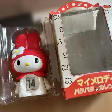 레어 90년대 레트로 마이멜로디 파타파타 달력 빨간 멜로