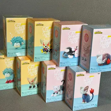 히로아카 Fluffy Puffy I II 전 8종 컴플리트 세트