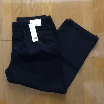 UNIQLOU 코듀로이 유틸리티 팬츠 3XL 블랙 유니클로유