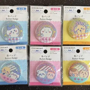 치이카와 캔뱃지 6개 세트 다이소