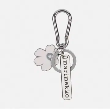 마리메꼬 꽃 모양 키링
