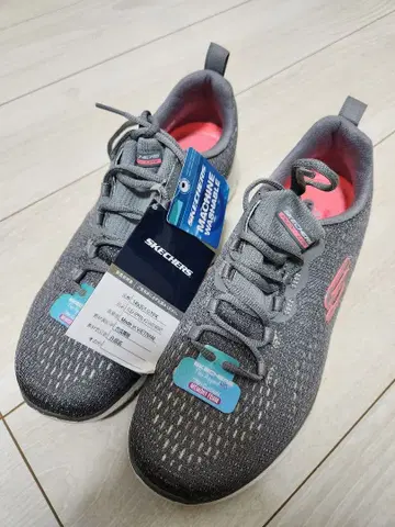 SKECHERS 메모리폼 스니커즈 25.0cm 그레이
