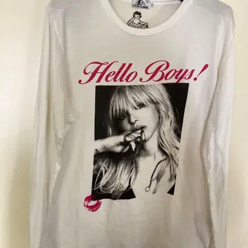 HYSTERIC GLAMOUR COURTNEY LOVE 긴팔 티셔츠 M