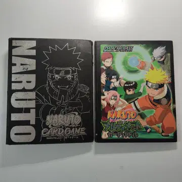 NARUTO 카드 게임 나루티밋 카드 배틀 파일 세트