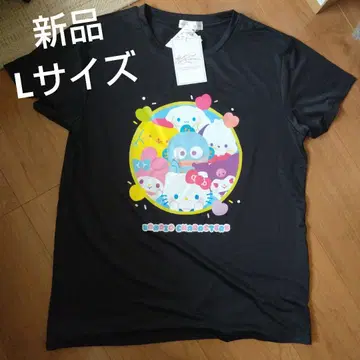 새상품 산리오 캐릭터즈 여성용 T셔츠 L 한교동 키티