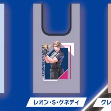 CAPCOM 바이오하자드 캡콤 에코백 미타 치세 레온 S 케네디