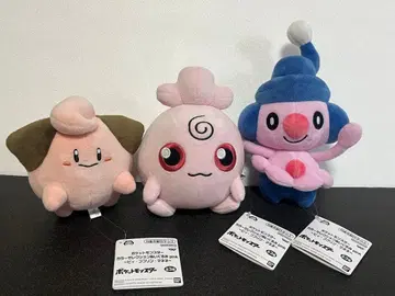 포켓몬스터 컬러 셀렉션 봉제 인형 ~피이 푸린 마네네~