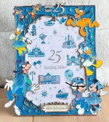 디즈니씨 25주년 사진 스탠드 사진 프레임 미사용 새상품