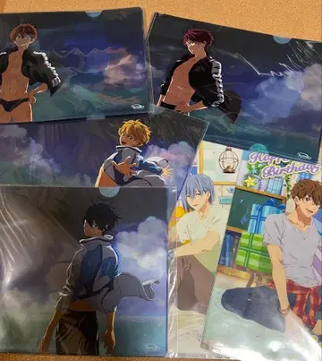 하이 스피드 free! 클리어 파일 세트 미개봉 새상품