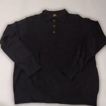 DjangoAtour 다크 그레이 긴팔 피케 셔츠