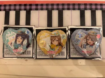 러브 라이브 선샤인 Aqours GIGO 콜라보 카페 캔뱃지