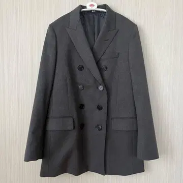 UNIQLO:C 유니클로 C 더블 테일러드 자켓 그레이 M