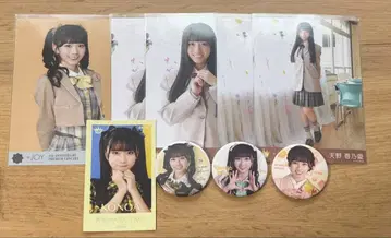 아마노 코노아 캔뱃지 브로마이드 미니 사진 세트