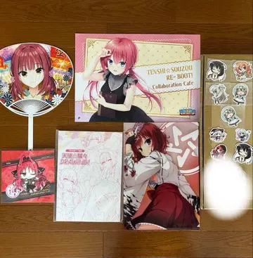 유즈소프트 콜라보 카페 굿즈