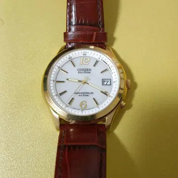 작동품 CITIZEN Eco-Drive 전파 시계