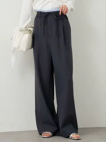 mystic w 벨트 팬츠