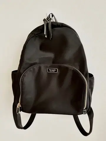 케이트 스페이드 블랙 나일론 백팩