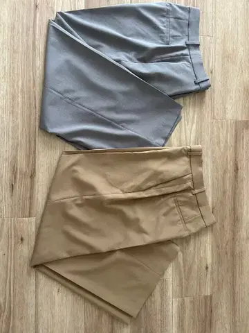 유니클로 감동 팬츠 와이드