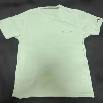 Champion T셔츠 XL 민트 그린