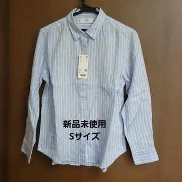 유니클로 프리미엄 린넨 셔츠 S