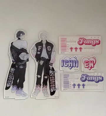FANGS 신작 일러스트 BIG 아크릴 스탠드 이치이 엔