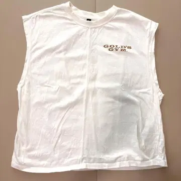 [ 한정품 ] GOLD'S GYM 슬리브리스 T셔츠 M
