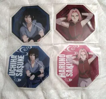 NARUTO 결전 이후 우치하 사스케 하루노 사쿠라 아크릴 코스터