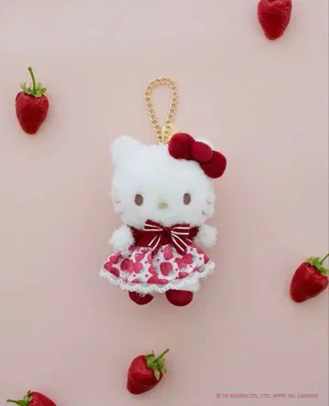 메종 드 플뢰르 딸기 신문 키티 참