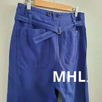 MHL. 엠에이치엘 배기 팬츠 와이드 팬츠 블루