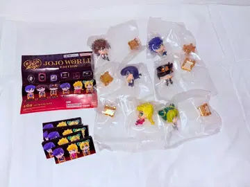 죠죠의 기묘한 모험 죠죠콜레 캡슐 피규어 컬렉션 전 6종 컴프