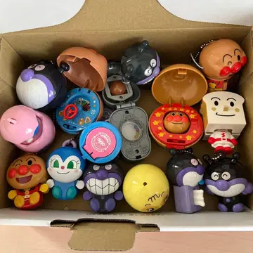 호빵맨 키링 가챠가챠 등 묶음 판매 15점