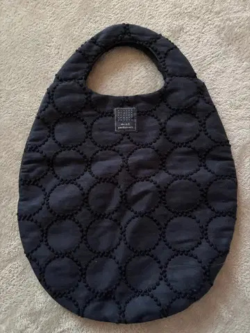 미나 페르호넨 에그백 탬버린 린넨 원단