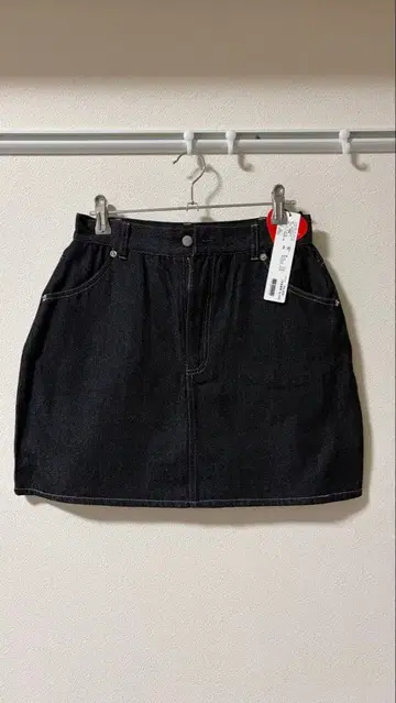 Heather 아이네네 데님 타이트 미니 스커트 276159