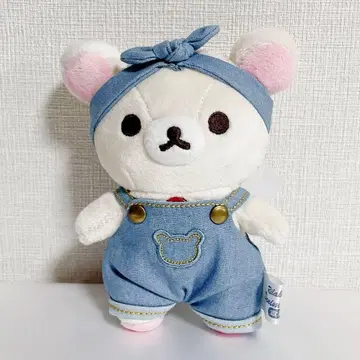 데님 하우스 코리락쿠마 매달린 봉제 인형 쿠라시키점 한정판 리락쿠마