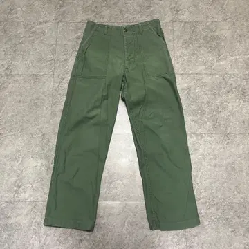 70s OG-107 type1 코튼 새틴 베이커 팬츠 w31